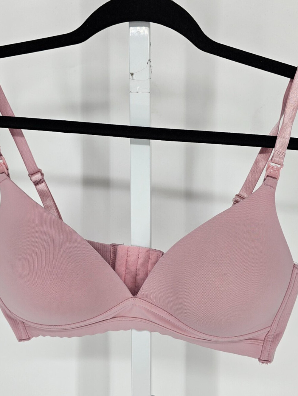 Prima Valentina Women Sz 36B Nursing Bra Lightly Padded Light Pink